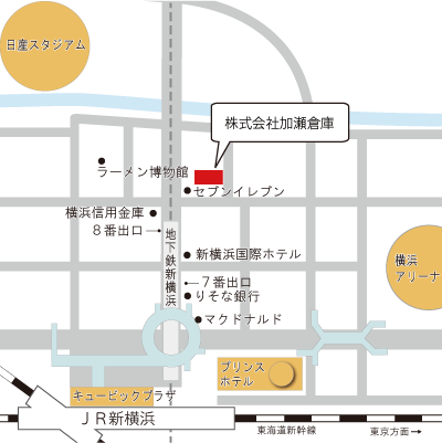 新横浜地図